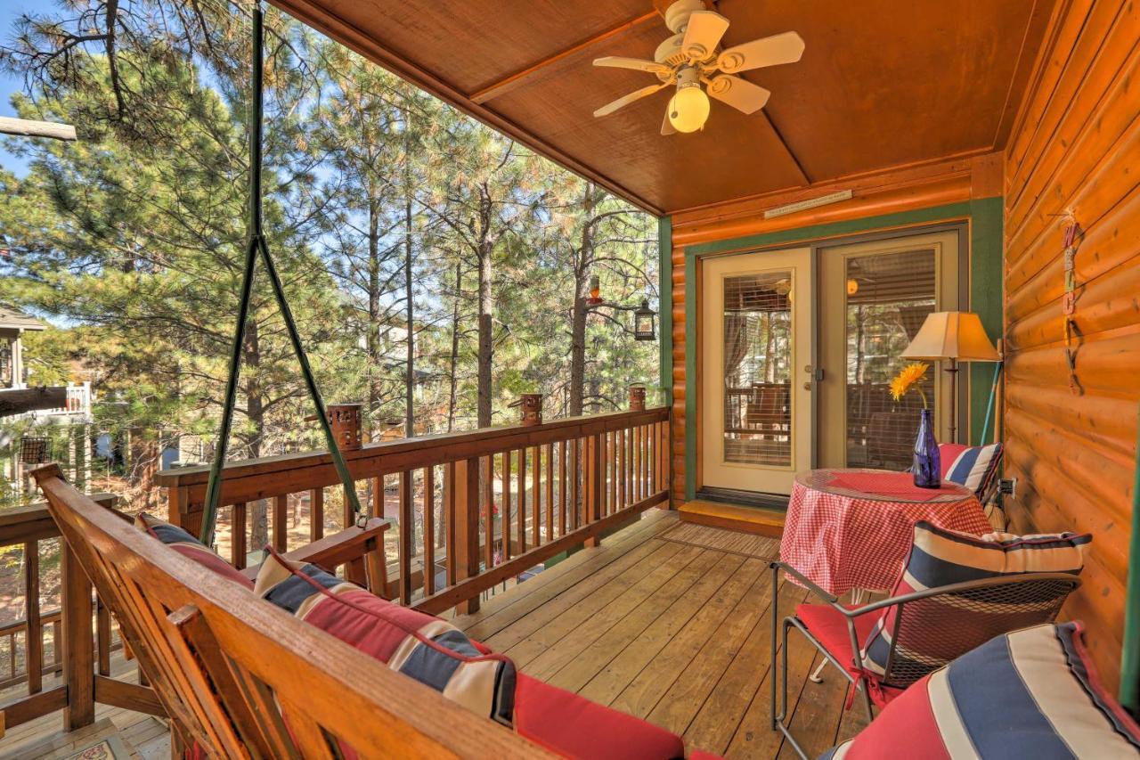 Rustic Cabin With Deck About 4 Mi To Old Town Flagstaff! Exterior photo